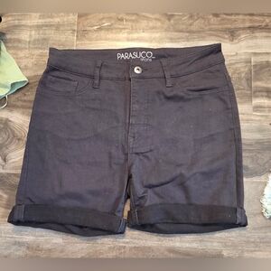 Parasuco Dark Gray Denim Shorts